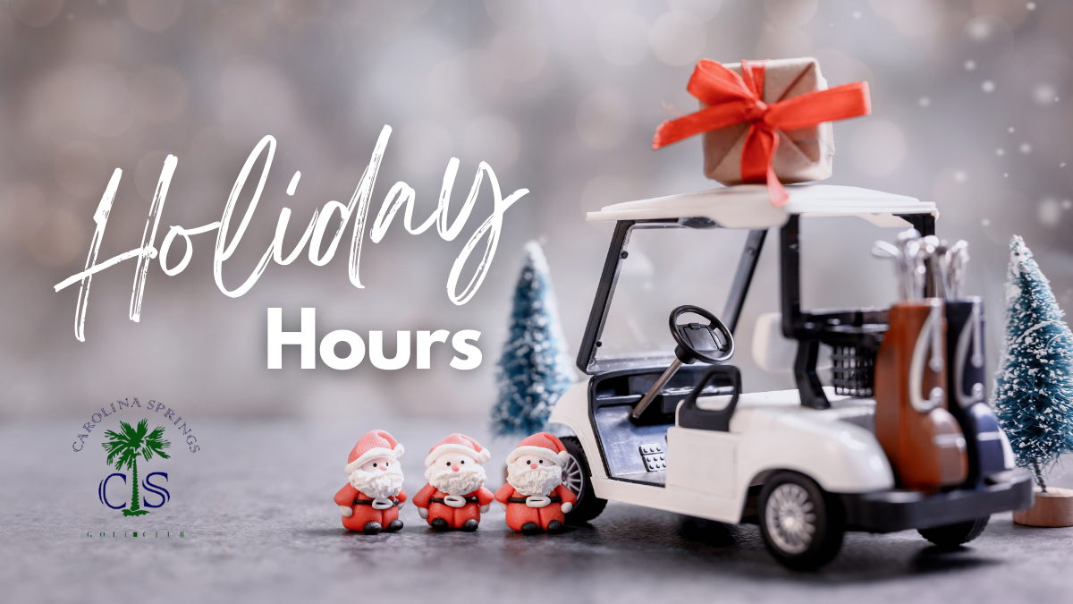 Holiday Hours of Operation