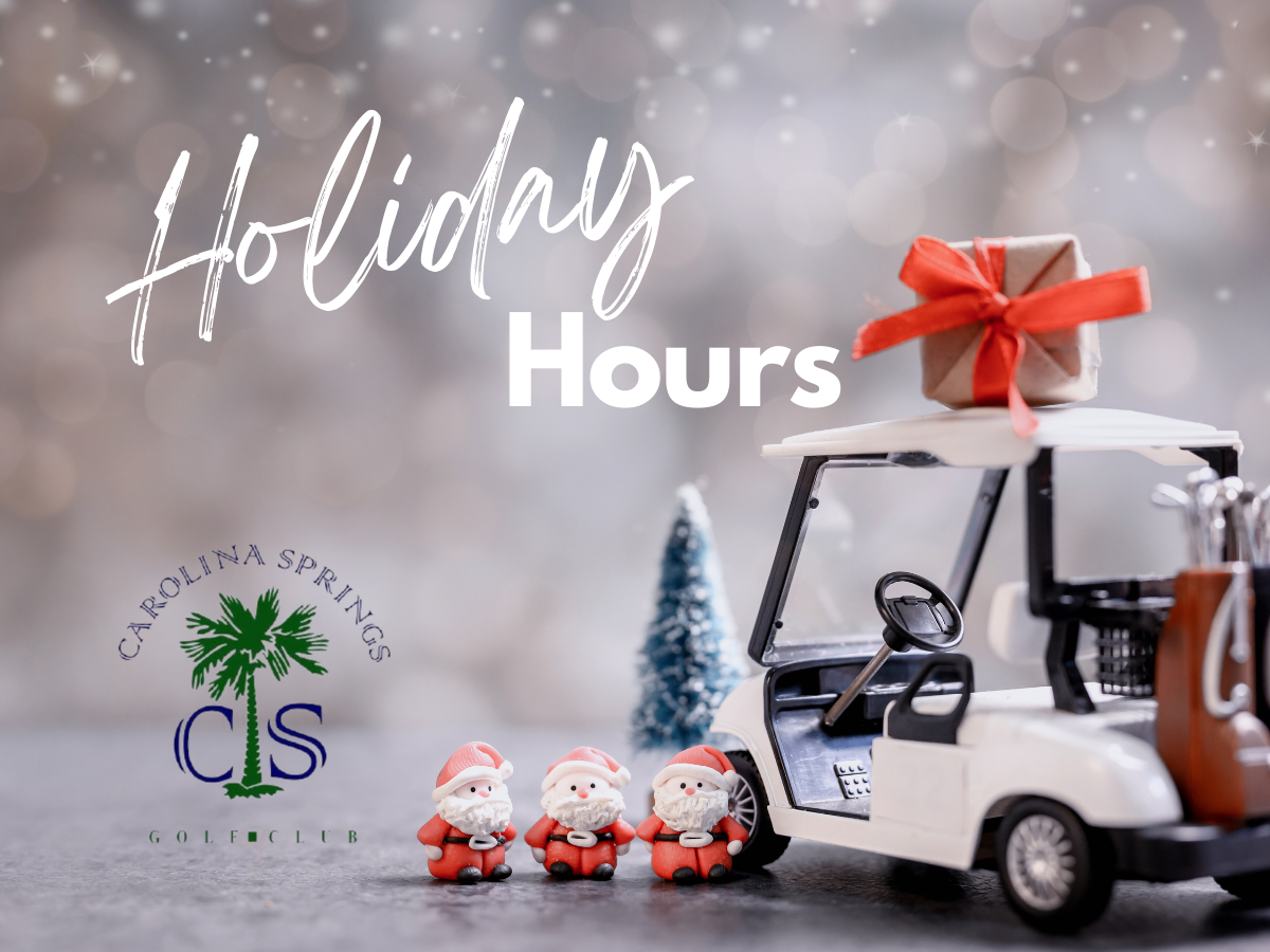 Holiday Hours
